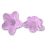 Flowers 6x12mm Frosted Violet x10|raw }}