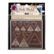 Padico Silicone mold for resin - Triangles x1|raw }}