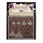 Padico Silicone mold for resin - Triangles x1