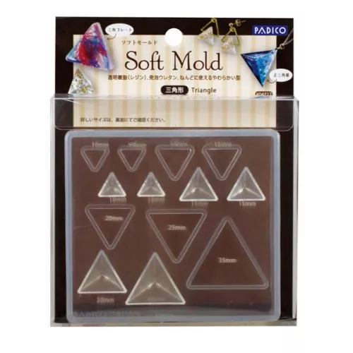 Padico Silicone mold for resin - Triangles x1