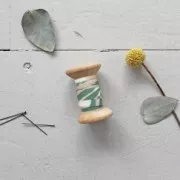 10mm Viscose crepe sewing piping Atelier Brunette - Canopy Cactus x1m