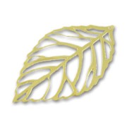 Light pendant leaf 53mm Gold tone x1|raw }}