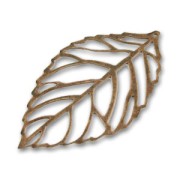 Light pendant leaf 53mm Old copper tone x1|raw }}