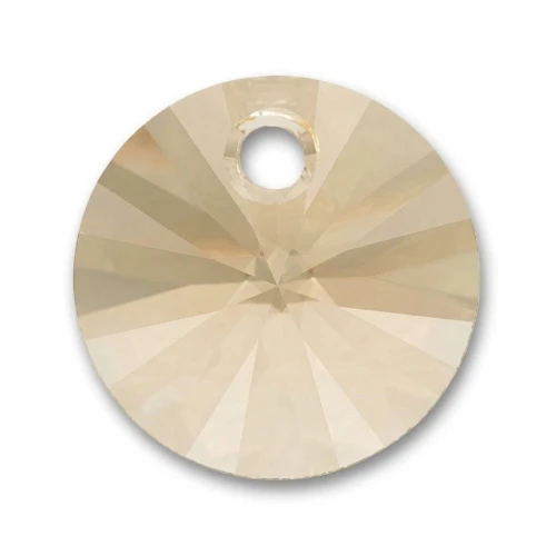 PureCrystal 6428 Pendant  6mm Crystal Golden Shadow x1