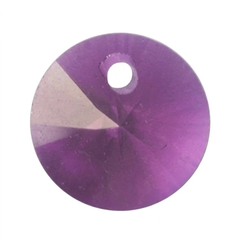 PureCrystal 6428 Pendant  6mm Amethyst x1