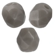 Facets 3 mm Dark Grey x50