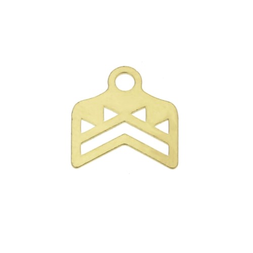 9mm End Tip for Miyuki 11/0 weaving excl. Perles & co Ethnic Gold Tone x1