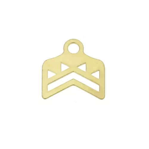 9mm End Tip for Miyuki 11/0 weaving excl. Perles & co Ethnic Gold Tone x1