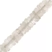 Heishi gemstone beads 5x2 mm - Rose Quartz x20