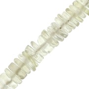 5x2mm Round Heishi gemstone beads - Yellow Quartz x20