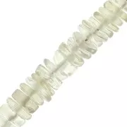 Heishi gemstone beads 5x2 mm - Yellow Quartz x20