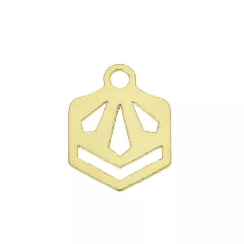 9mm End Tip for Miyuki 11/0 weaving excl. Perles & co Bohemian Gold Tone x1