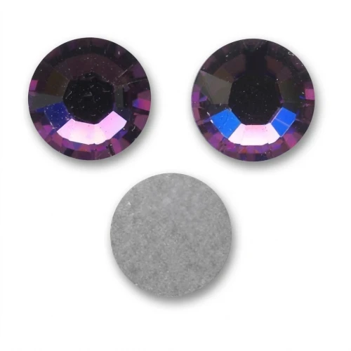 PureCrystal Hotfix Rhinestones 3mm Amethyst x36