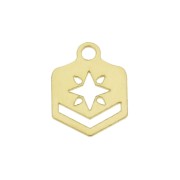 9mm End Tip for Miyuki 11/0 weaving excl. Perles & co Star Gold Tone x1