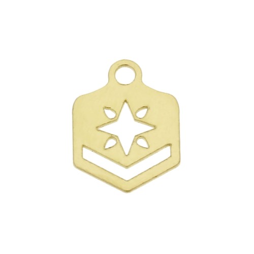 9mm End Tip for Miyuki 11/0 weaving excl. Perles & co Star Gold Tone x1