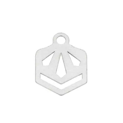 9mm End Tip for Miyuki 11/0 weaving excl. Perles & co Bohemian Silver Tone x1