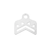 9mm End Tip for Miyuki 11/0 weaving excl. Perles & co Ethnic Silver Tone x1