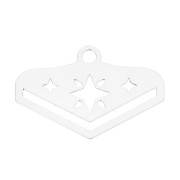 18mm 925 Silver End Tip for Miyuki 11/0 weaving excl. Perles & co Star x1|raw }}