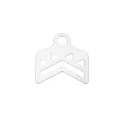 9mm 925 Silver End Tip for Miyuki 11/0 weaving excl. Perles & co Ethnic x1