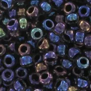 Toho Seed beads 15/0 TO15R251 - Amethyst/Jet Lined  Lt Luster