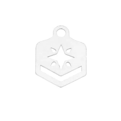 925 Sterling Silver 9mm end for bead-weaving designed by Perles & Co x1