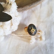 10.5mm 925 Sterling Silver Star to be glued - exclusivity Perles & Co x1