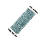 Au ver à soie Metallic braided embroidery thread 4 - Steel Blue (014) x10m
