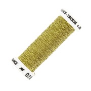 Au ver à soie Metallic braided embroidery thread 4 - Gold (028) x10m