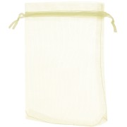 Mini Organza pouches 105x160mm Ecru x10|raw }}