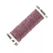 Au ver à soie Metallic braided embroidery thread 4 - Antique Pink (107) x10m