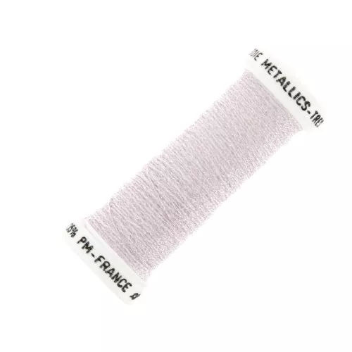 Au ver à soie Metallic braided embroidery thread 4 - Lilac (093) x10m