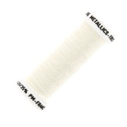 Au ver à soie Metallic braided embroidery thread 4 - Iridescent white (036) x10m