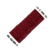 Au ver à soie Metallic braided embroidery thread 16 - Red (031) x10m|raw }}