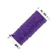 Au ver à soie Metallic braided embroidery thread 16 - Violet (012) x10m