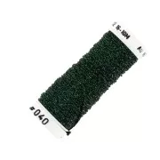 Au ver à soie Metallic braided embroidery thread 16 - Forest Green (040) x10m
