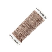 Au ver à soie Metallic braided embroidery thread 16 - Rose Gold (013) x10m