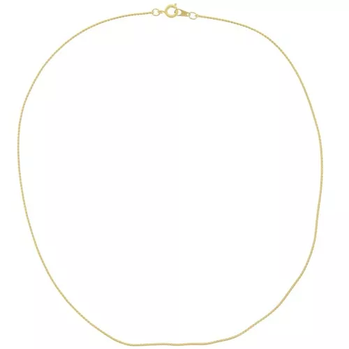 Choker Snake links 1.1mm fine Gold plated x 45 cm