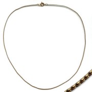 Choker Snake links 1.1mm  Bronze tone x 45 cm|raw }}