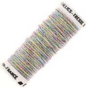 Au ver à soie Metallic braided embroidery thread 16 - Harlequin (037) x10m
