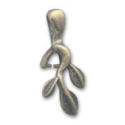 Leaf bail 29 mm Bronze tone x1