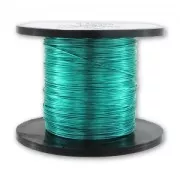 Copper wire 0.30mm Turquoise Green x 70 m