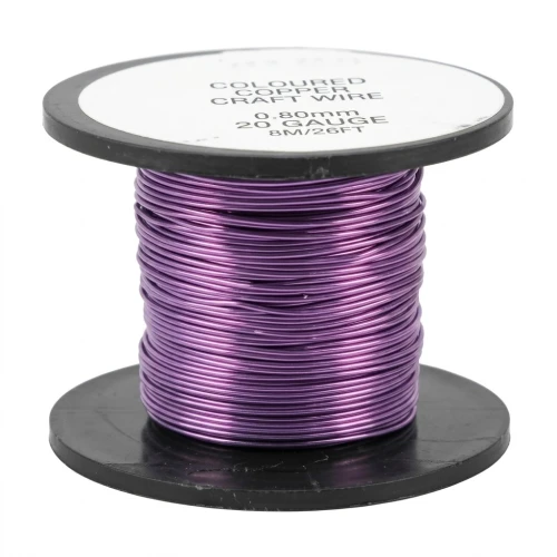 Copper wire 0.30mm Lilac x 70 m