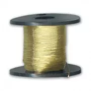 0.315 mm Light Gold-Plated Copper Wire x 70 m