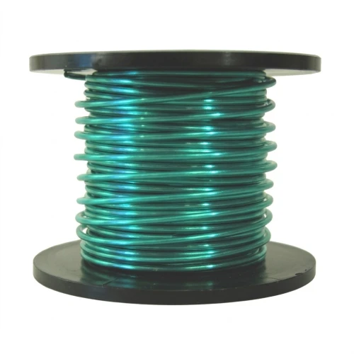 Copper wire 0.90mm Turquoise Green x 8 m