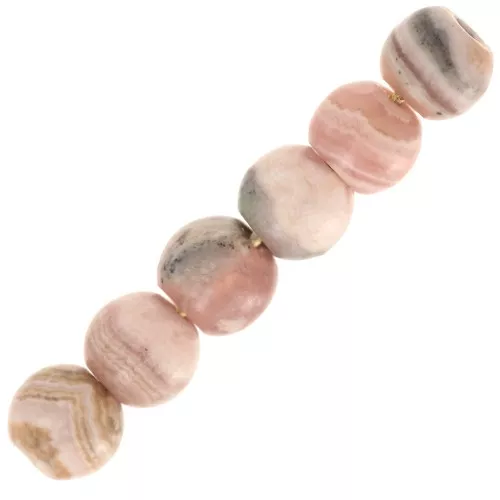 4mm Gemstone round beads Rhodochrosite x20