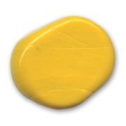 Puck Unicolor irregular 23mm Opaque Orange x1|raw }}