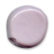 Puck Unicolor irregular 23mm Opaque Mauve x1|raw }}