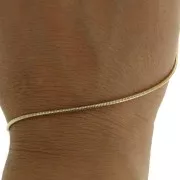 1.5mm 925 Sterling Silver snake chain x50cm