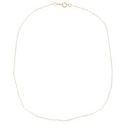 Choker chain 1.3 mm - Gold filled x40cm|raw }}