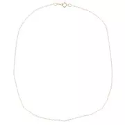 Choker chain 1.3 mm - Gold filled x40cm